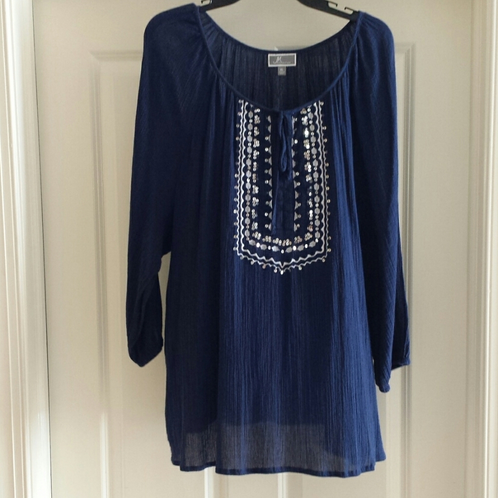 NWOT JM Collection blouse